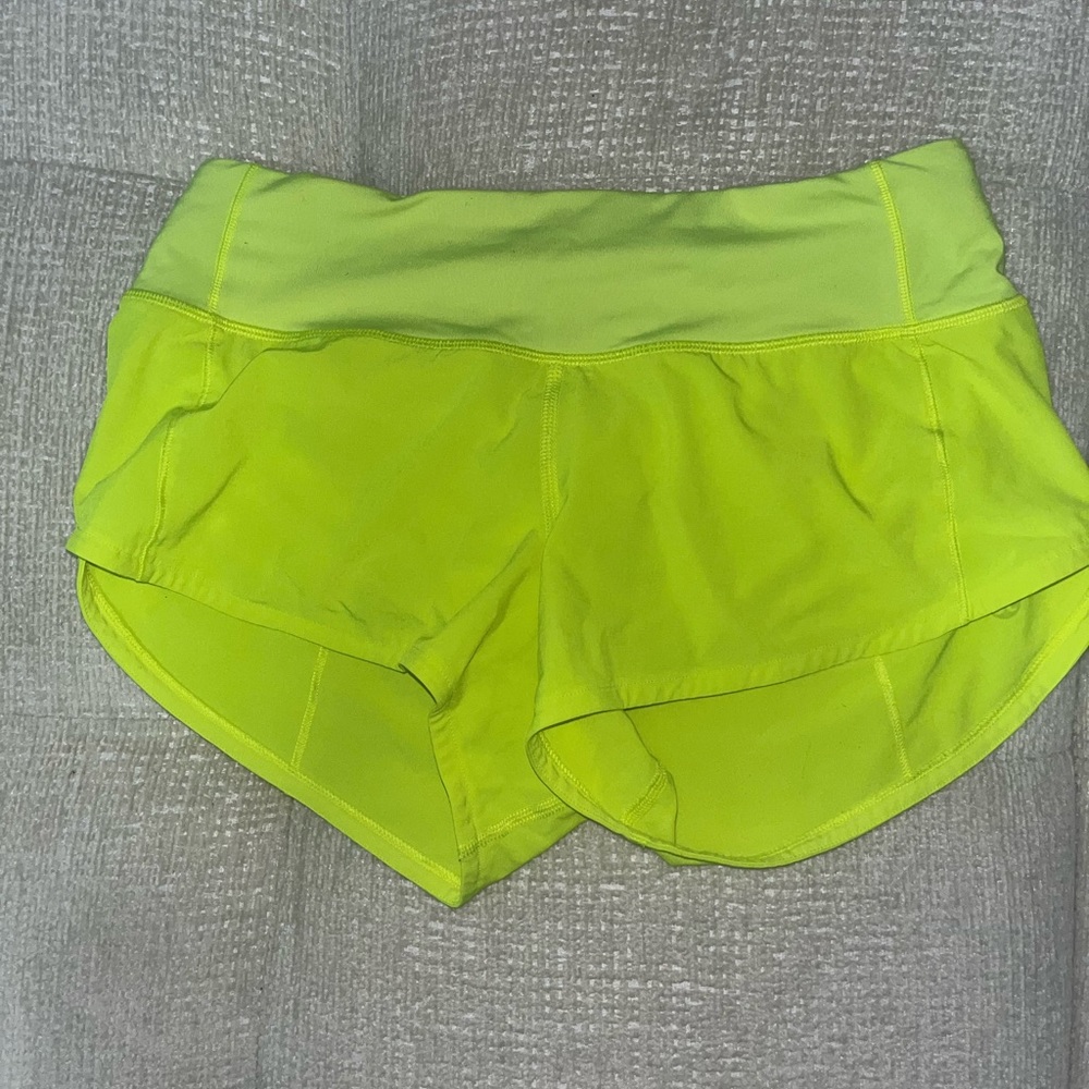 size 2 lululemon shorts